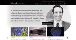 Desktop Screenshot of hhmi.org